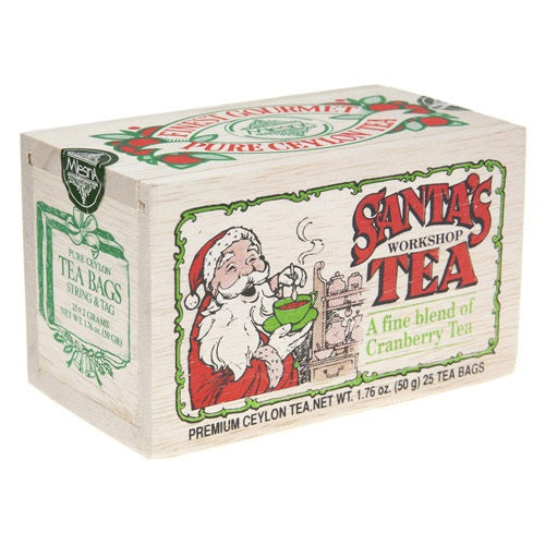 Santa's Workshop Tea - 25 Bags in a Wooden Box