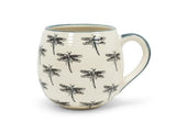 Abbott Collection - Allover Dragonfly Ball Mug