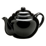 Dominion Ceramic 3 Cup Teapot with Built-in Infuser - Black