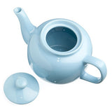 Old Amsterdam Porcelain Works- Windsor 6 Cup Teapot  - Vivian Teal