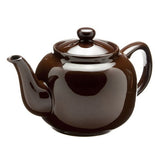 Old Amsterdam Porcelain Works - Windsor 6 Cup Teapot  - Dark Brown
