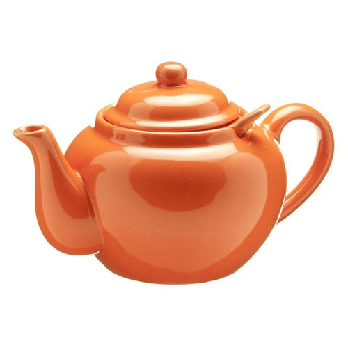 Old Amsterdam Porcelain Works -Dominion Ceramic 3 Cup Teapot with Built-in Infuser - Copacabana