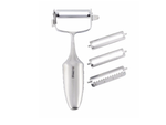 Global Cutlery -Classic 2" 3-Way Peeler with Interchangeable Blades - GS94