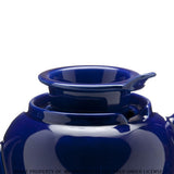 Old Amsterdam Porcelain Works -Dominion Ceramic 3 Cup Teapot with Built-in Infuser - Royal Blue