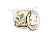 Abbott Collection - Butterfly Garden Covered Sugar Pot