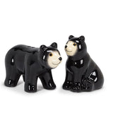 Black Bears Salt & Pepper Shakers