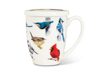 Abbott Collection - North American Birds Covered Mug & Strainer