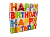 Luncheon Paper Napkins - Twilight Collection - Happy Birthday