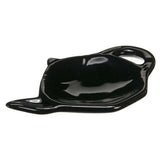 Old Amsterdam Porcelain Works - Ceramic Tea bag Holder - Black