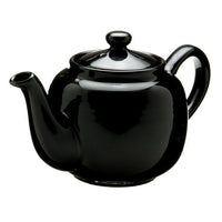 Old Amsterdam Sherwood Ceramic 3 Cup Teapot  - Black