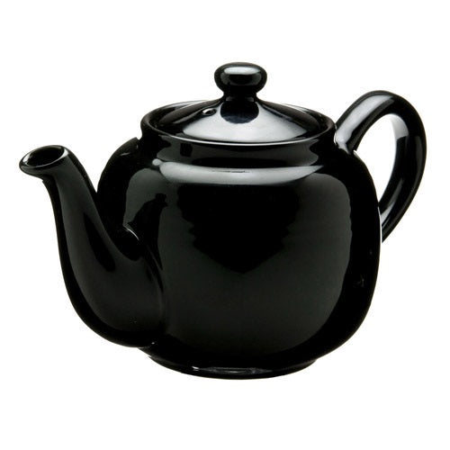Old Amsterdam Sherwood Ceramic 3 Cup Teapot  - Black
