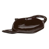 Old Amsterdam Porcelain Works - Ceramic Tea bag Holder - Brown