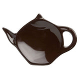 Old Amsterdam Porcelain Works - Ceramic Tea bag Holder - Brown