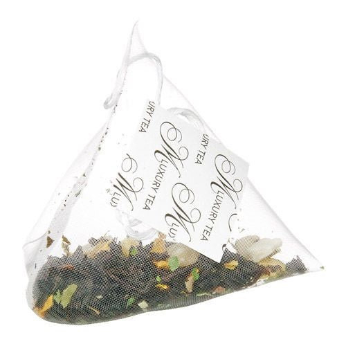 Metropolitan Tea Company  Peach Apricot Tea - Pyramid Tea Bags