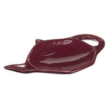 Old Amsterdam Porcelain Works - Ceramic Tea bag Holder - Burgundy