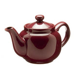 Old Amsterdam Porcelain Works - Hampton Ceramic 2 Cup Teapot - Burgundy