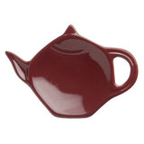 Old Amsterdam Porcelain Works - Ceramic Tea bag Holder - Burgundy