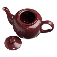Old Amsterdam Sherwood Ceramic 3 Cup Teapot  - Burgundy