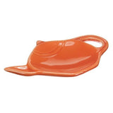 Old Amsterdam Porcelain Works - Ceramic Tea bag Holder - Copacabana Orange