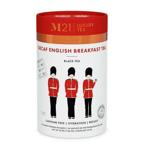 M21 Decaf English Breakfast  Luxury Tea - 24 Bags