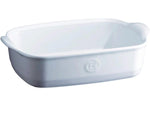 Emile Henry Rectangular Small Baking Dish -7" X 5" - Farine/White
