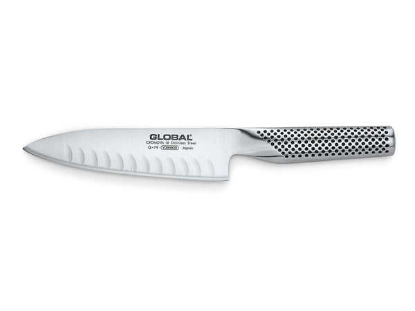 Global Cutlery - 6.5"(16cm) Fluted Cooks Knife -G79