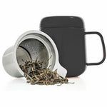 Tealyra Sumo Porcelain Mug w/Infuser - Grey - 450ml
