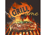 Luncheon Paper Napkins - Paper+Design - Grill Moment