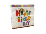 Happy Birthday Owl -  Luncheon Paper Napkins