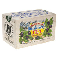 Mountain Huckleberry Tea - 25 Bags in a Wooden Box