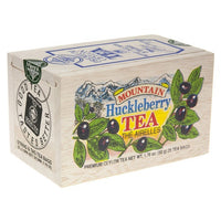 Mountain Huckleberry Tea - 25 Bags in a Wooden Box