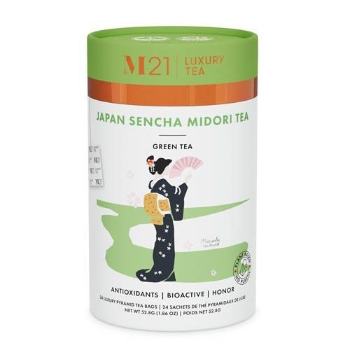 M21 Luxury Japan Sencha Midori Tea - 24 Bags