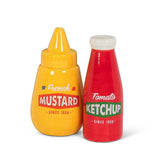 Ketchup & Mustard  Salt & Pepper Shakers