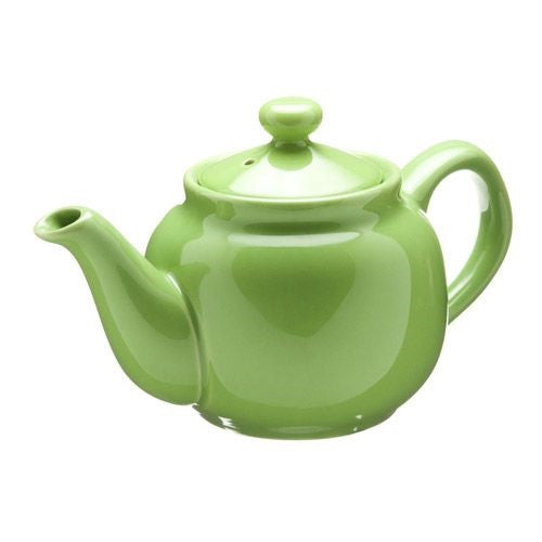 Old Amsterdam Porcelain Works - Hampton Ceramic 2 Cup Teapot - Mojito Lime