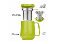 Tealyra Peak Ceramic Cup w/Infuser - Lime - 580ml