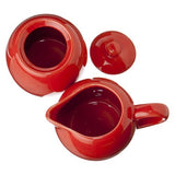 Old Amsterdam Porcelain Works - Boston Milk + Sugar Set - Vermillion