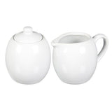 Old Amsterdam Porcelain Works - Boston Milk + Sugar Set - White