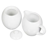 Old Amsterdam Porcelain Works - Boston Milk + Sugar Set - White