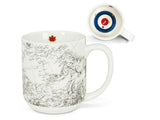 Abbott Collection -Canada Map and Curling House Mug
