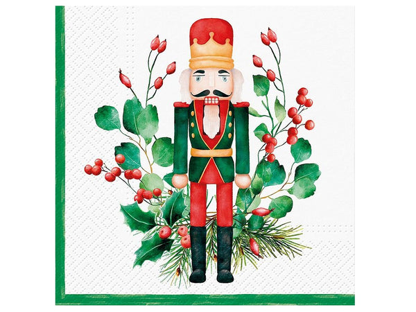 Nutcracker Christmas Paper Napkins - Luncheon Size