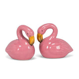 Pink Flamingos Salt & Pepper Shakers