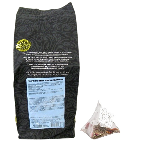 Metropolitan Tea Company - Raspberry Lemon Verbena Wellness Tea – The ...