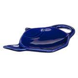 Old Amsterdam Porcelain Works - Ceramic Tea bag Holder - Royal Blue