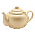 Old Amsterdam Porcelain Works -Dominion Ceramic 3 Cup Teapot with Built-in Infuser - Sahara