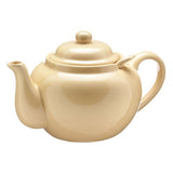 Old Amsterdam Porcelain Works -Dominion Ceramic 3 Cup Teapot with Built-in Infuser - Sahara