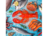 Luncheon Paper Napkins - Paper+Design - Seafood