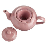 Old Amsterdam -Dominion Ceramic 3 Cup Teapot with Built-in Infuser - Sierra Rose
