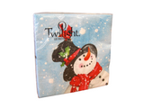 Luncheon Paper Napkins - Twilight Collection - Happy Snowman