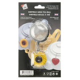 G & H  Tea Services - Sheffield Mesh Tea Ball Infuser with Sunflower Charm