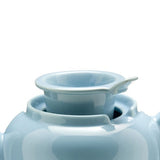 Old Amsterdam Porcelain Works -Dominion Ceramic 3 Cup Teapot with Built-in Infuser - Vivian Teal